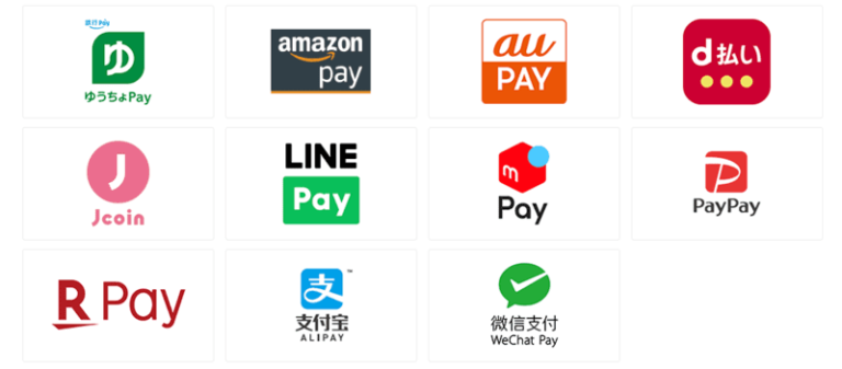 郵便局で利用可能なスマホ決済一覧