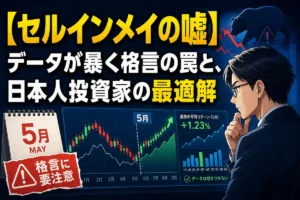 【セルインメイの嘘】データが暴く格言の罠と、日本人投資家の最適解