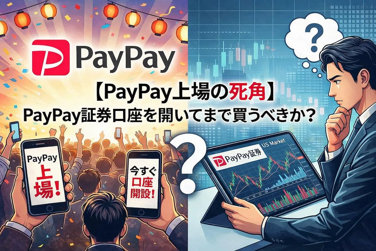 【PayPay上場の死角】PayPay証券口座を開いてまで買うべきか？米国IPOの"不都合な真実"と賢い立ち回り方