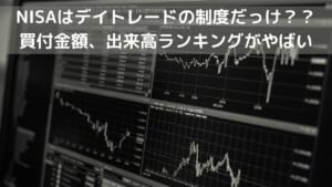 NISAはデイトレードの制度だっけ？？ 買付金額、出来高ランキングがやばい