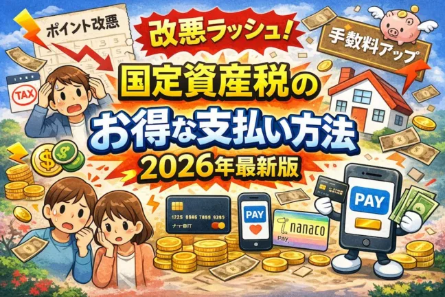 固定資産税支払い方法ガイド2026