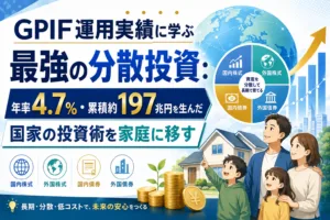 GPIF運用実績に学ぶ最強の分散投資：年率4.7％・累積約197兆円を生んだ国家の投資術を家庭に移す