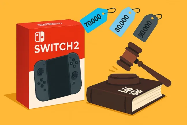 Switch2転売で高騰するメルカリ。転売は違法？