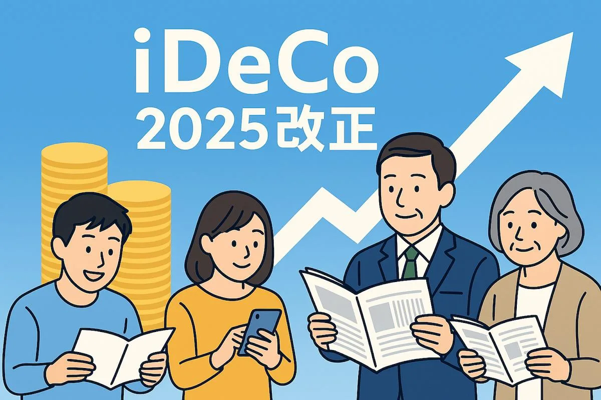 iDeCo 2025 改正完全ガイド｜上限アップ・加入年齢変更・併用について解説しました