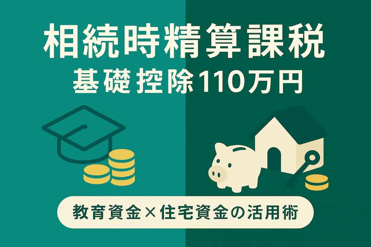 相続時精算課税に基礎控除110万円が新設