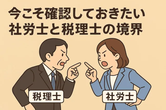 業界騒然。税理士が社労士法違反で逮捕。今こそ確認しておきたい社労士と税理士の境界