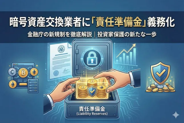 暗号資産交換業者に責任準備金義務化で「暗号資産の補償」はこう変わる