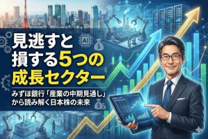 見逃すと損する5つの成長セクター｜みずほ産業調査から読み解く日本株の未来