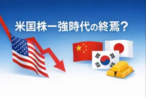 米国株一強時代の終焉？2025年アセット別成績が突きつける「分散投資」の重要性