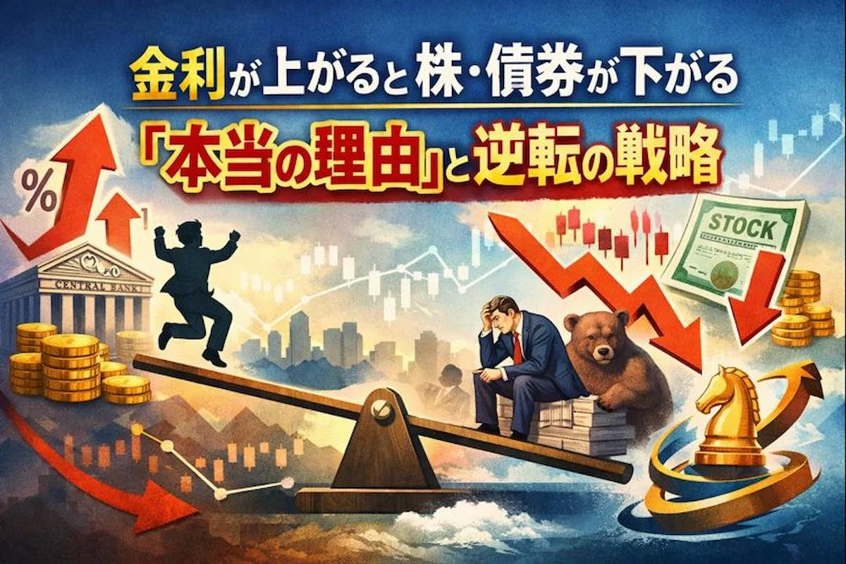 金利が上がると株・債券が下がる「本当の理由」と逆転の戦略