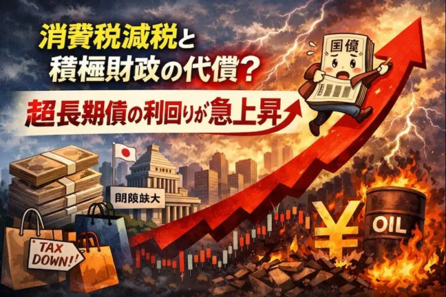 超長期債の利回りが急上昇」