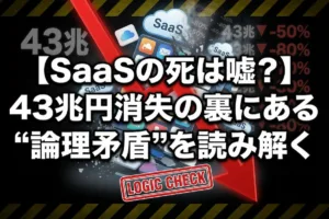 【SaaSの死は嘘？】43兆円消失の裏にある"論理矛盾"を読み解く