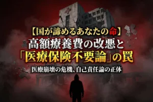 【国が諦めるあなたの命】高額療養費の改悪と「医療保険不要論」の罠