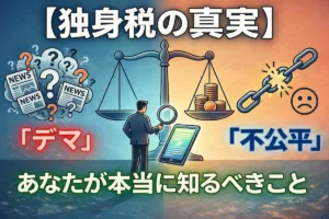 2026年4月スタート【独身税の真実】「デマ」と「不公平」の間で揺れる、あなたが本当に知るべきこと