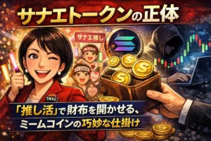 【サナエトークンの正体】「推し活」で財布を開かせる、ミームコインの巧妙な仕掛け