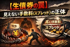 【生債券の罠】見えない手数料（スプレッド）の正体