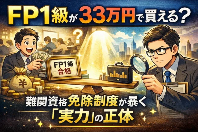 FP1級の資格取得と免除制度