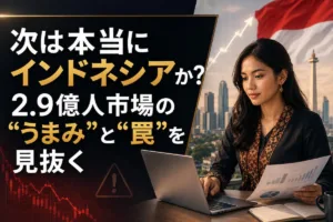 次は本当にインドネシアか？2.9億人市場の"うまみ"と"罠"を見抜く
