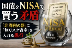 【国債をNISAで買う矛盾】「非課税の器」に「無リスク資産」を入れる愚行