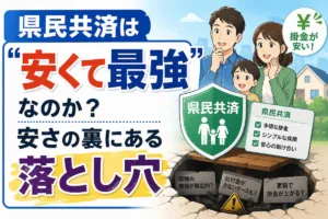 県民共済は「安くて最強」なのか？安さの裏にある落とし穴