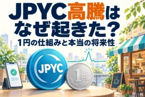 JPYC高騰はなぜ起きた？1円の仕組みと本当の将来性