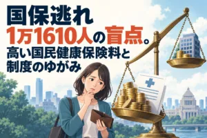 国保逃れ1万1610人の盲点。高い国民健康保険料と制度のゆがみ
